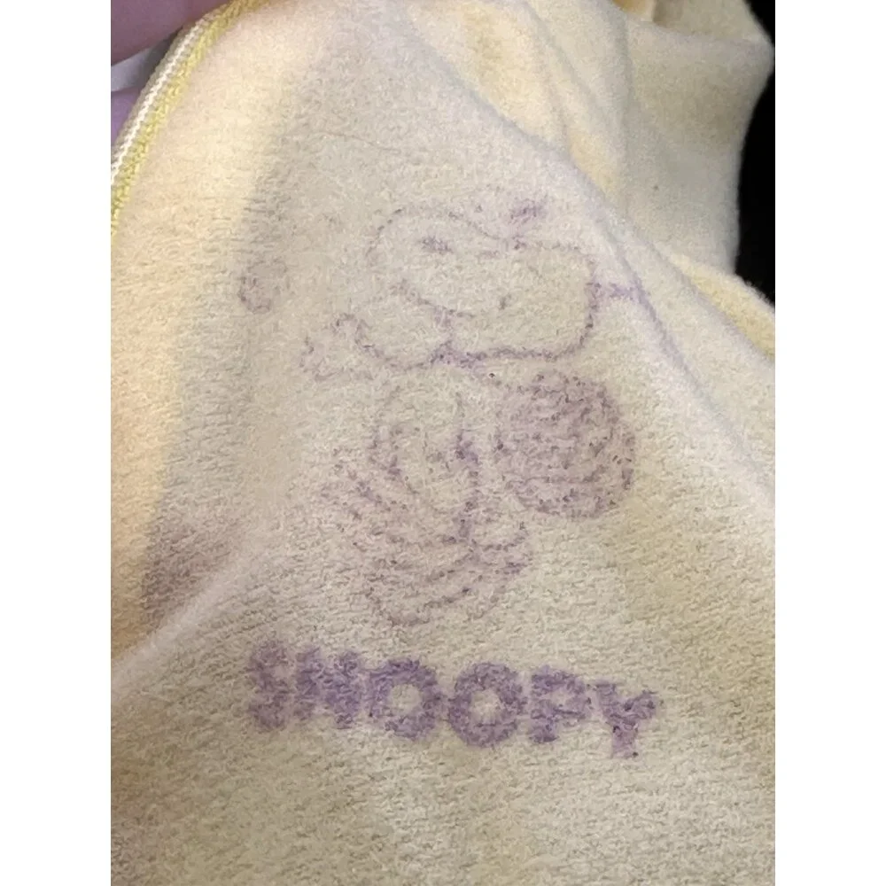 VTG Snoopy Peanuts Wardrobe Bunny Rabbit Yellow One Piece Outfit - LRG Doll READ